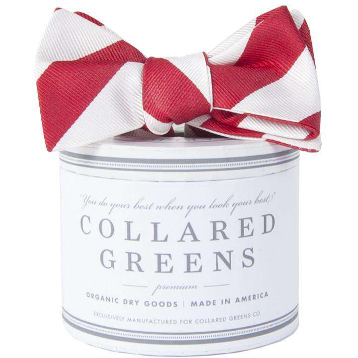 The Torrey Bow in Red and White by Collared Greens - Country Club Prep