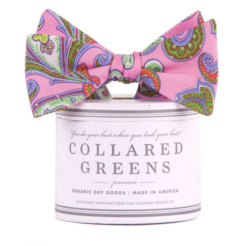 The Wood Bow in Pink by Collared Greens - Country Club Prep