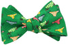 Topless Bow Tie in Green by Southern Proper - Country Club Prep