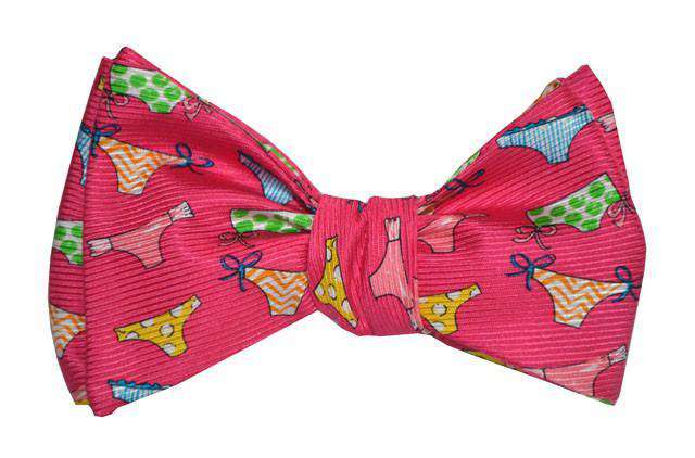 Topless Bow Tie in Pink by Southern Proper - Country Club Prep