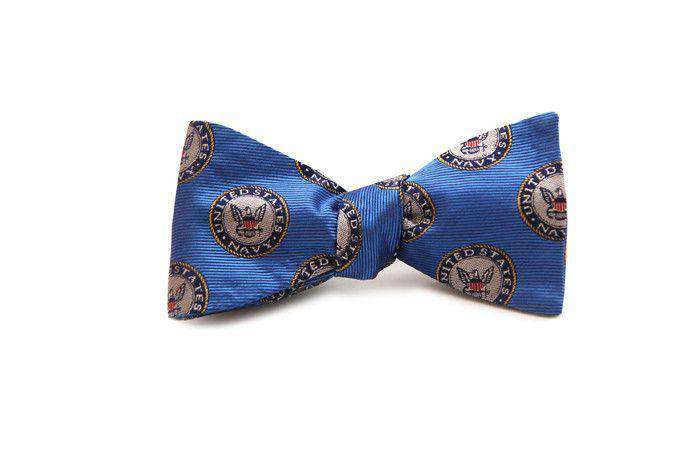 U.S. Navy  Bow Tie in Blue by Dogwood Black - Country Club Prep