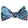 Westbrook Bow Tie in Aqua Plaid by High Cotton - Country Club Prep