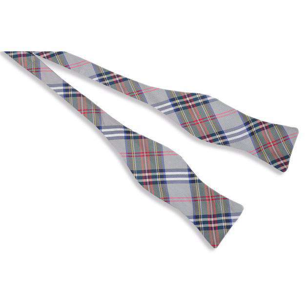 Westbrook Bow Tie in Grey Plaid by High Cotton - Country Club Prep