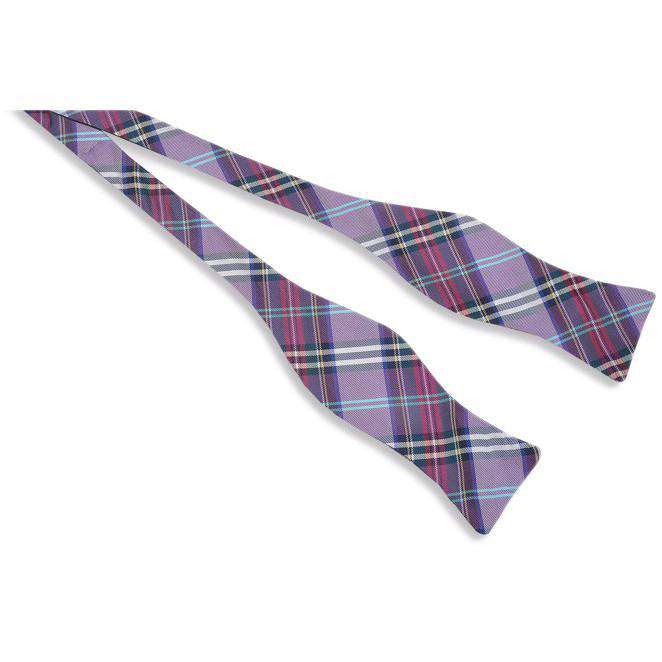 Westbrook Bow Tie in Purple Plaid by High Cotton - Country Club Prep