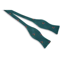 Wood Duck Bow Tie in Teal by High Cotton - Country Club Prep