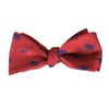 Woven Elephant Bow Tie in Red by Southern Proper - Country Club Prep