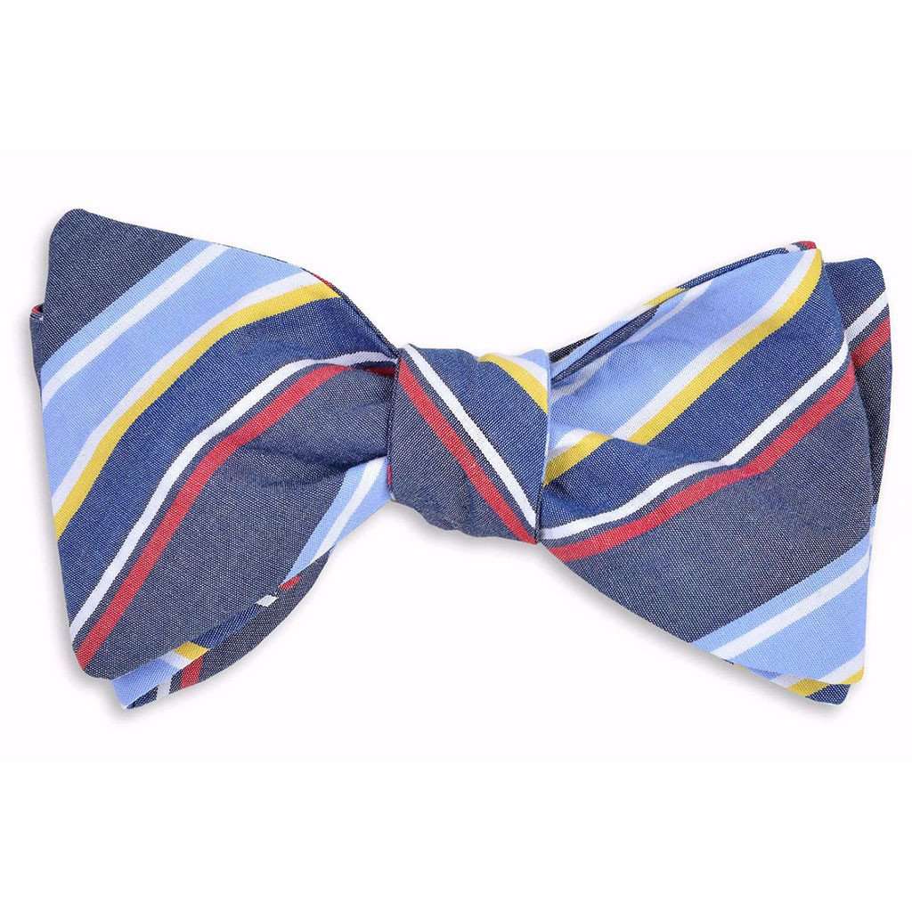 Yachting Stripe Bow Tie by High Cotton - Country Club Prep