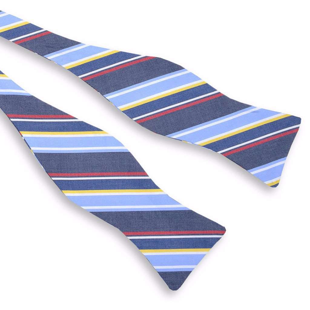 Yachting Stripe Bow Tie by High Cotton - Country Club Prep