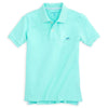 Boy's Skipjack Polo in Aqua by Southern Tide - Country Club Prep