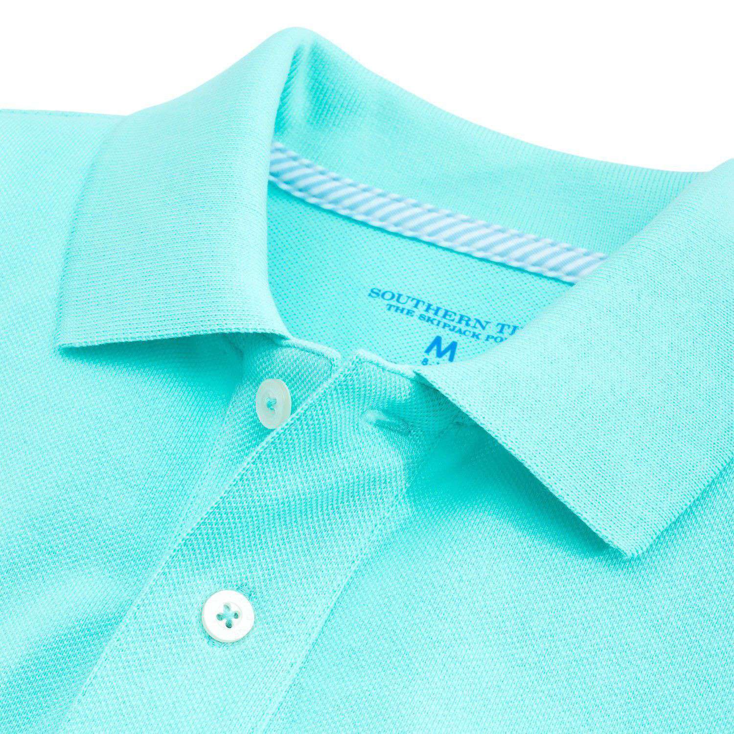 Boy's Skipjack Polo in Aqua by Southern Tide - Country Club Prep