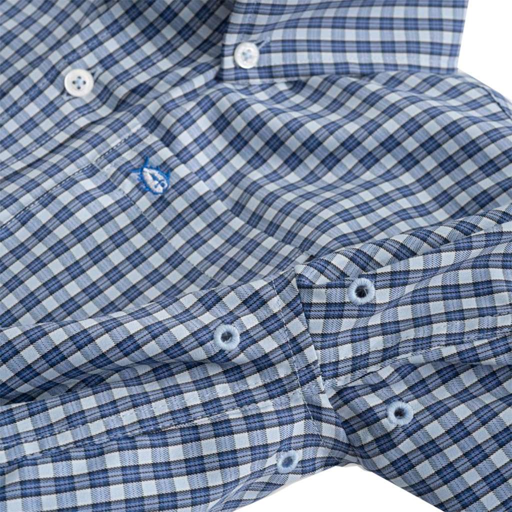 Boys' Bluefin Intercoastal Check Shirt by Southern Tide - Country Club Prep