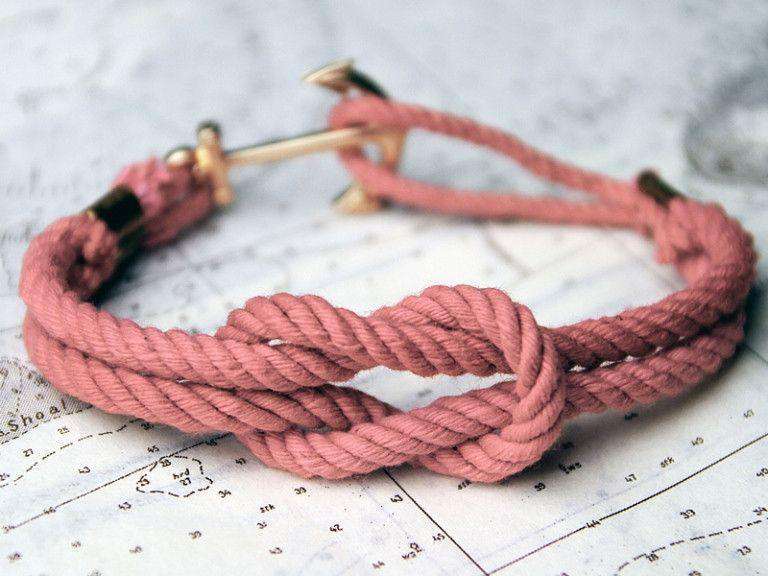 Asterly's Dock Pink Sunset Knot Bracelet by Kiel James Patrick - Country Club Prep