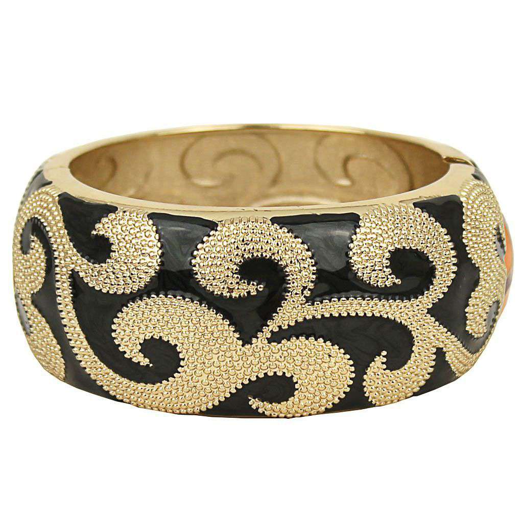 Athena Bracelet in Gold and Black by Fornash - Country Club Prep