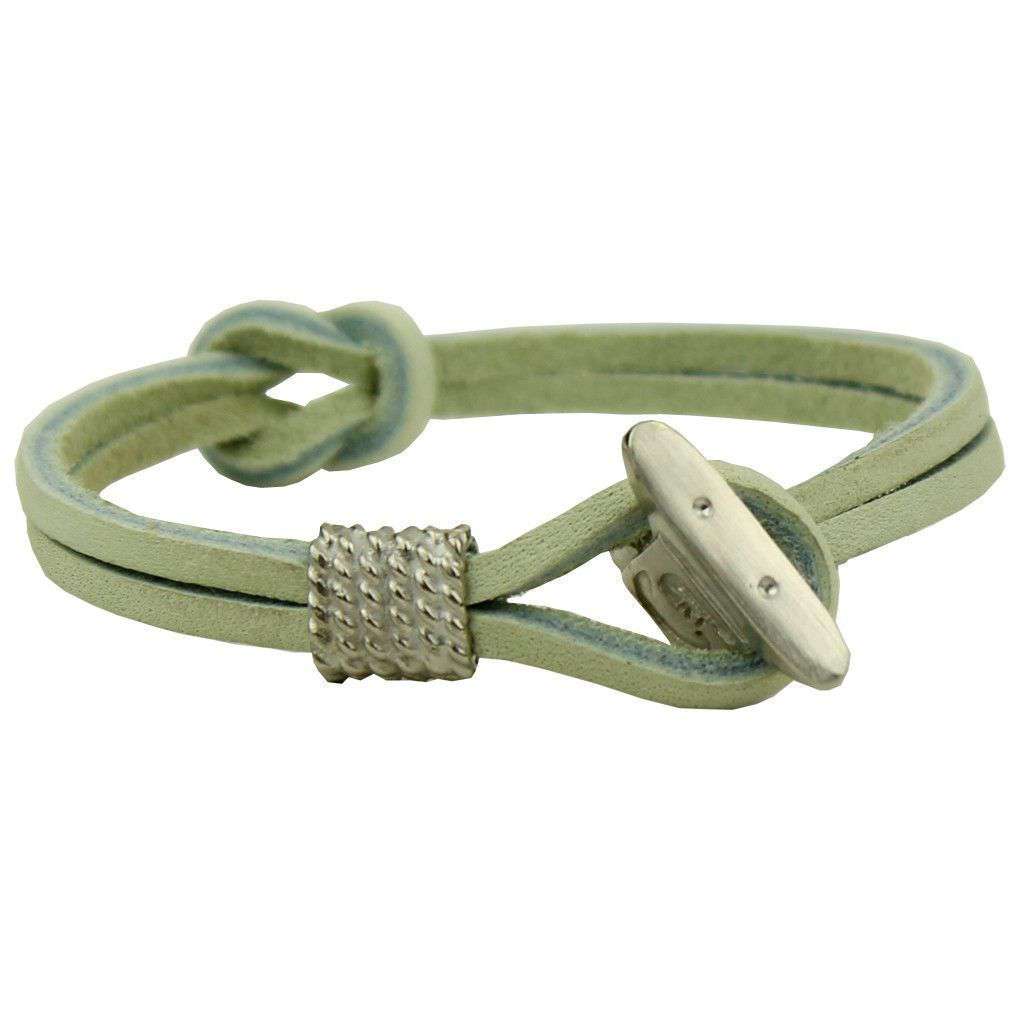 Boat Shoe Lace Bracelet in Pearl by Category 5 Boat Shoes - Country Club Prep