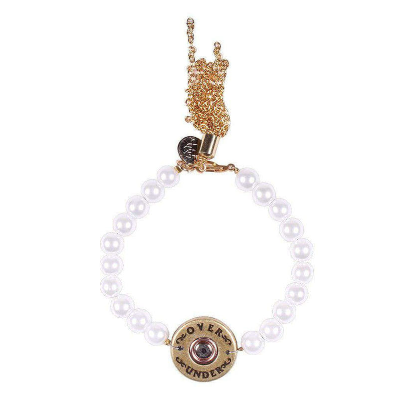 Bourbon & Boweties Pearl Bangle by Over Under Clothing - Country Club Prep