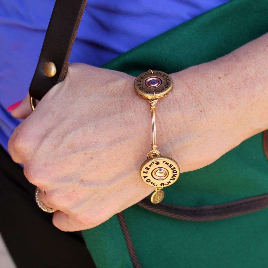 Bourbon & Boweties Shotgun Shell Bangle by Over Under Clothing - Country Club Prep