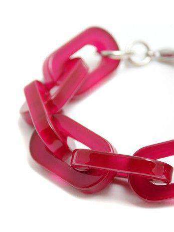 Bracelet in Hot Pink by Zenzii - Country Club Prep