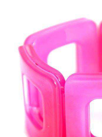 Bracelet in Neon Pink by Zenzii - Country Club Prep