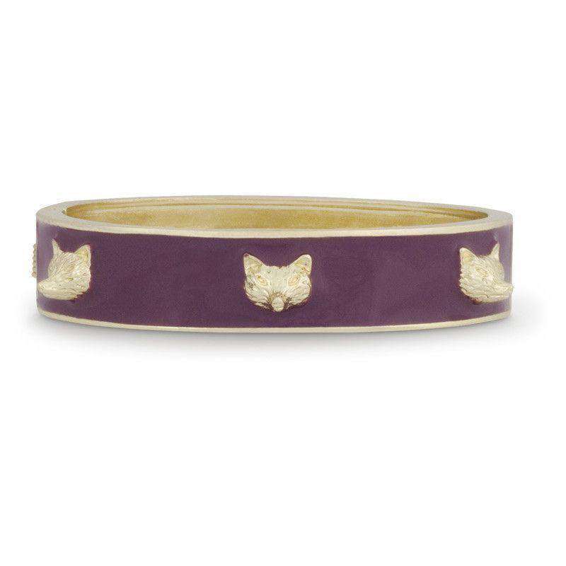 Burgundy Fox Bangle by Sloane Ranger - Country Club Prep