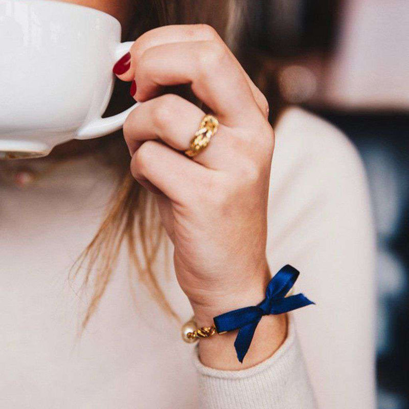 Classy Girls Wear Pearls Bracelet by Kiel James Patrick - Country Club Prep