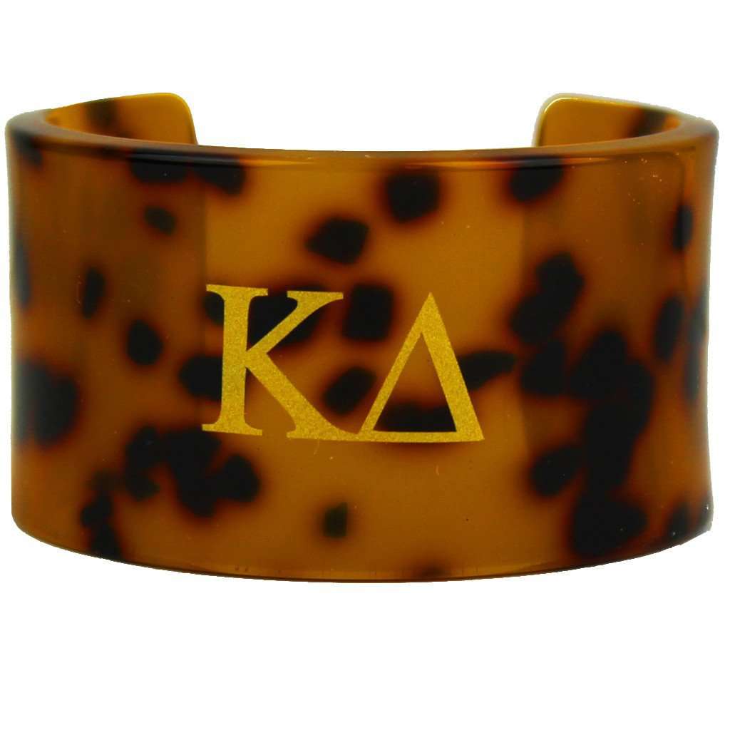 Kappa Delta Tortoise Cuff Bracelet by Fornash - Country Club Prep