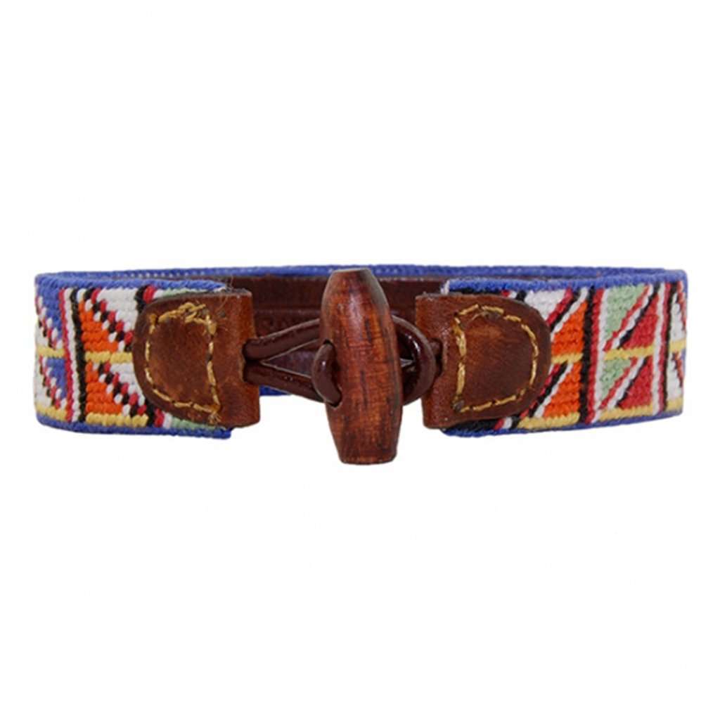 Maasai Needlepoint Bracelet by Smathers & Branson - Country Club Prep