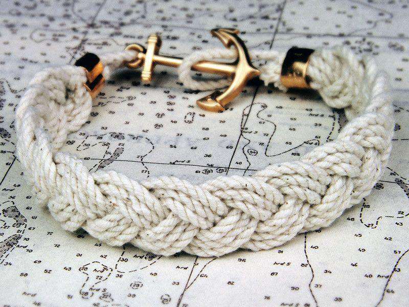 Mariner & Cape Poge Bay Turk's Head Knot Bracelet by Kiel James Patrick - Country Club Prep