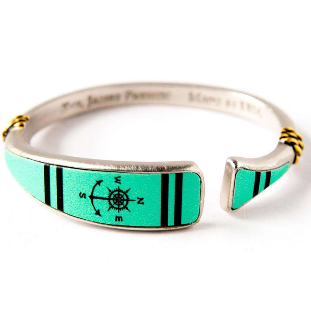 Nautical Compass Bracelet by Kiel James Patrick - Country Club Prep