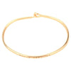 North Carolina Engraved Brass Hook Bracelet in Gold by Country Club Prep - Country Club Prep