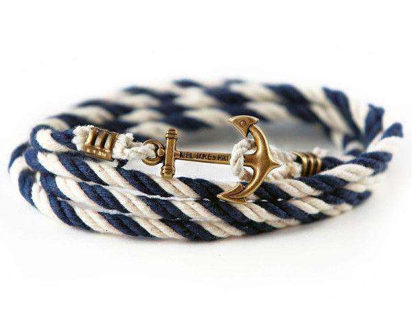 Peter Wence Lanyard Hitch Bracelet by Kiel James Patrick - Country Club Prep