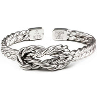 Sailor's Luck Cuff Bracelet in Silver by Kiel James Patrick - Country Club Prep