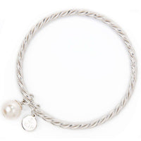 Silver Oyster Bracelet by Kiel James Patrick - Country Club Prep