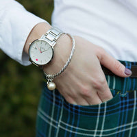 Silver Oyster Bracelet by Kiel James Patrick - Country Club Prep