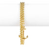 Skinny Golden Castaway Wrap by Kiel James Patrick - Country Club Prep