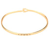 Texas Engraved Brass Hook Bracelet in Gold by Country Club Prep - Country Club Prep