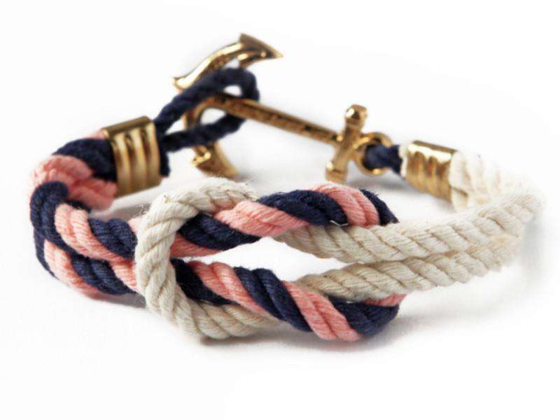 The Barrington Spinnaker Knot Bracelet by Kiel James Patrick - Country Club Prep