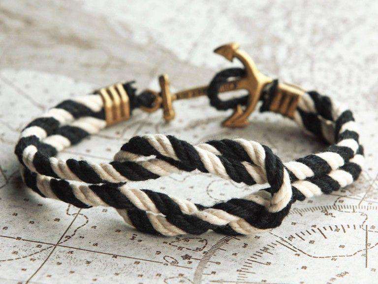 The Jolly Roger Knot Bracelet by Kiel James Patrick - Country Club Prep