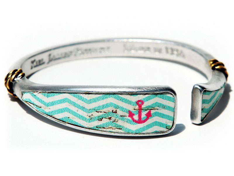 Waverly Anchors Bracelet by Kiel James Patrick - Country Club Prep