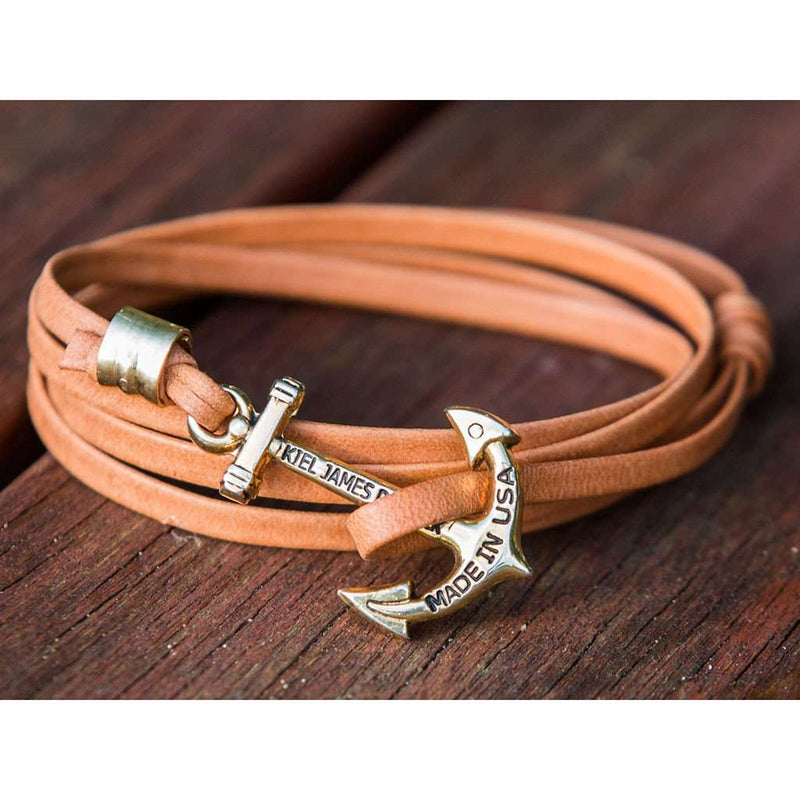 Wes Anchor Hitch Deckhand Bracelet by Kiel James Patrick - Country Club Prep