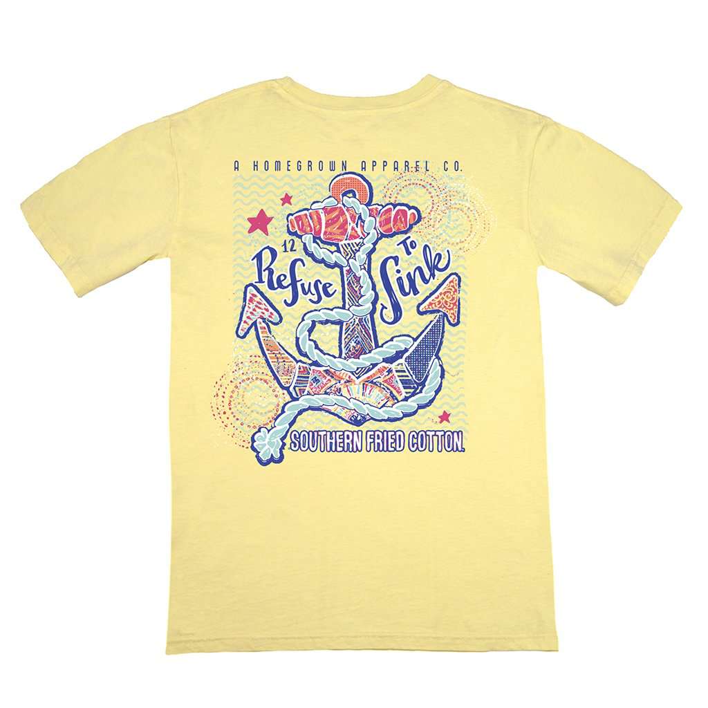 Refuse To Sink Tee by Southern Fried Cotton - Country Club Prep