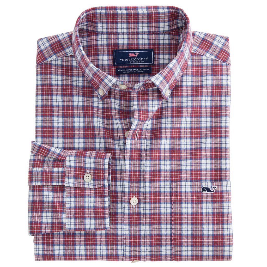 Cades Tucker Shirt by Vineyard Vines - Country Club Prep