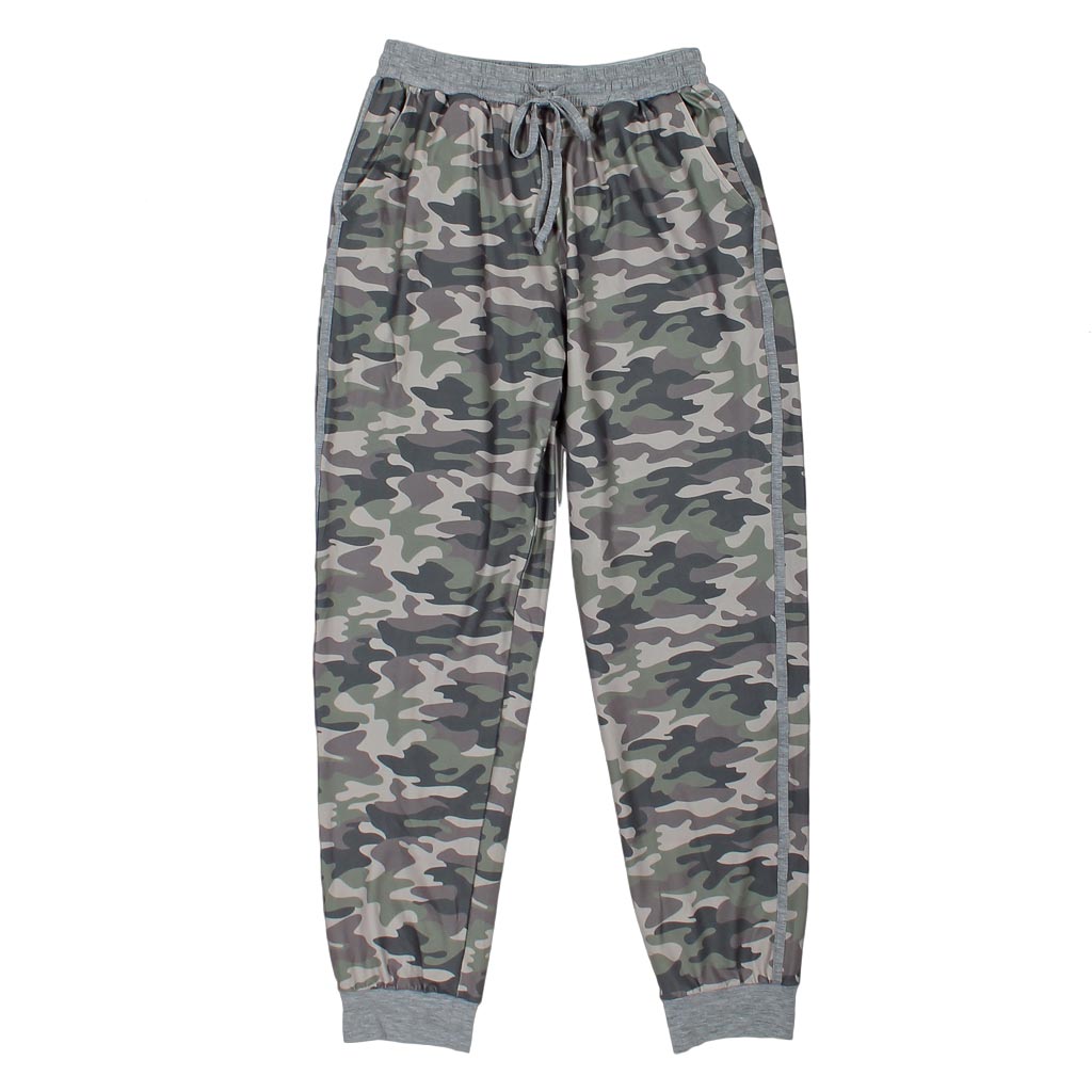 Camo Banded Joggers by Nordic Fleece - Country Club Prep