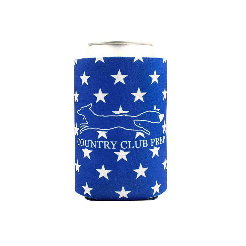 American Flag Can Holder in Red, White & Blue by Country Club Prep - Country Club Prep