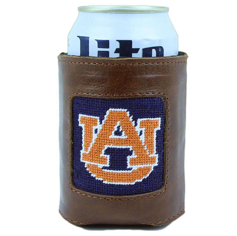 Auburn University Needlepoint Can Holder by Smathers & Branson - Country Club Prep