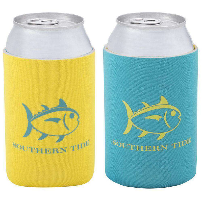Batten Down REVERSIBLE Can Caddie in Sunset by Southern Tide - Country Club Prep