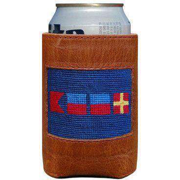 BEER Needlepoint Can Holder by Smathers & Branson - Country Club Prep