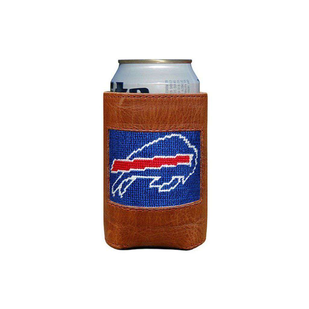 Buffalo Bills Needlepoint Can Holder by Smathers & Branson - Country Club Prep