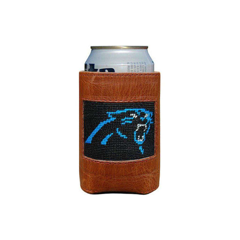 Carolina Panthers Needlepoint Can Holder by Smathers & Branson - Country Club Prep