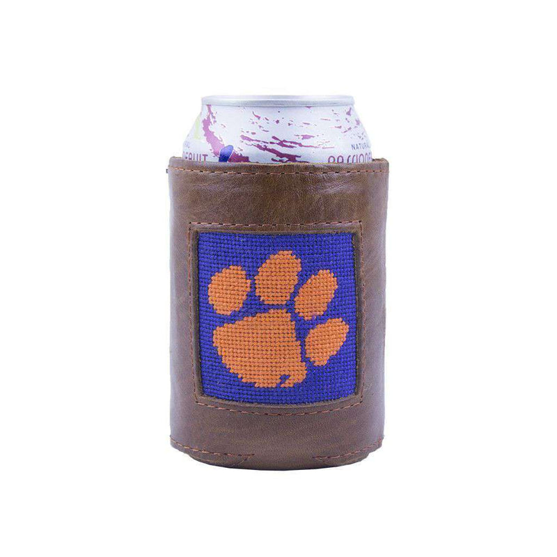 Clemson Needlepoint Can Holder by Smathers & Branson - Country Club Prep