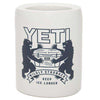 Coat of Arms Can Insulator in White by YETI - Country Club Prep